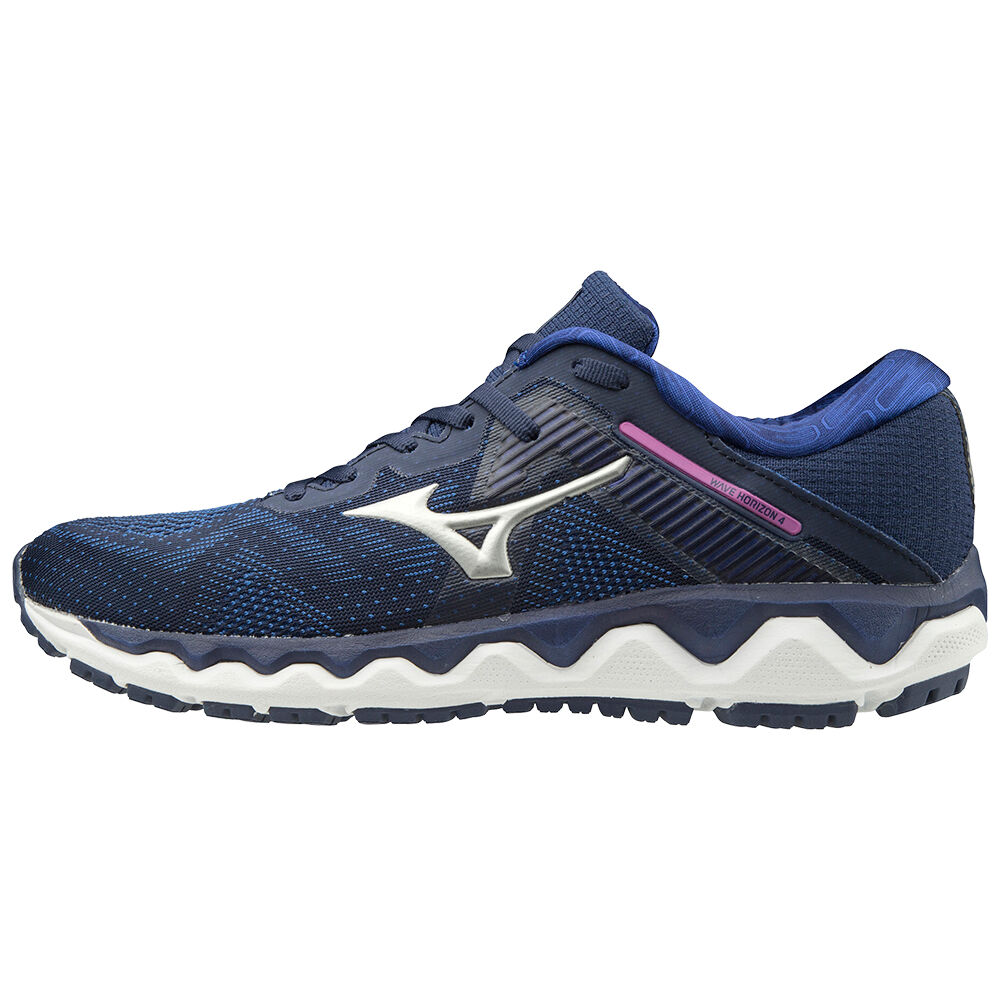 Sapatilhas Running Mizuno Wave Horizon 4 - Mulher - Azuis - THACP3706